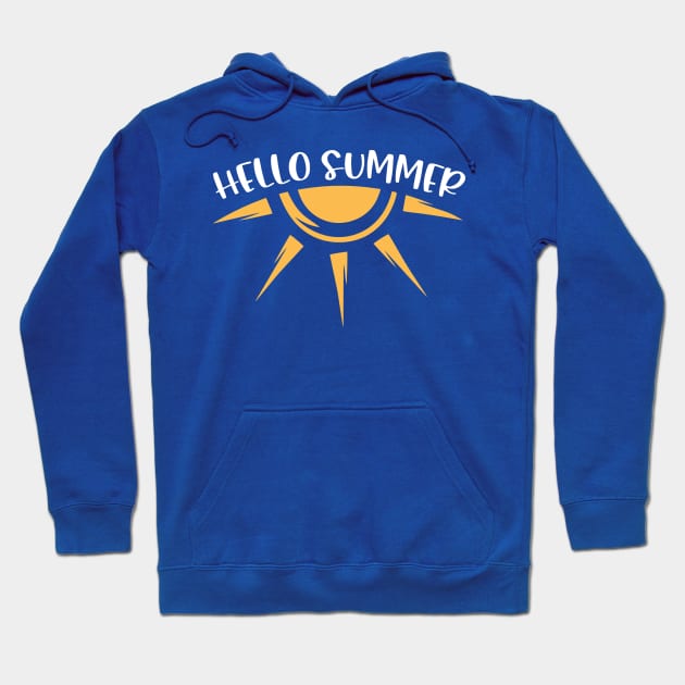 Hello summer Hoodie by aborefat2018